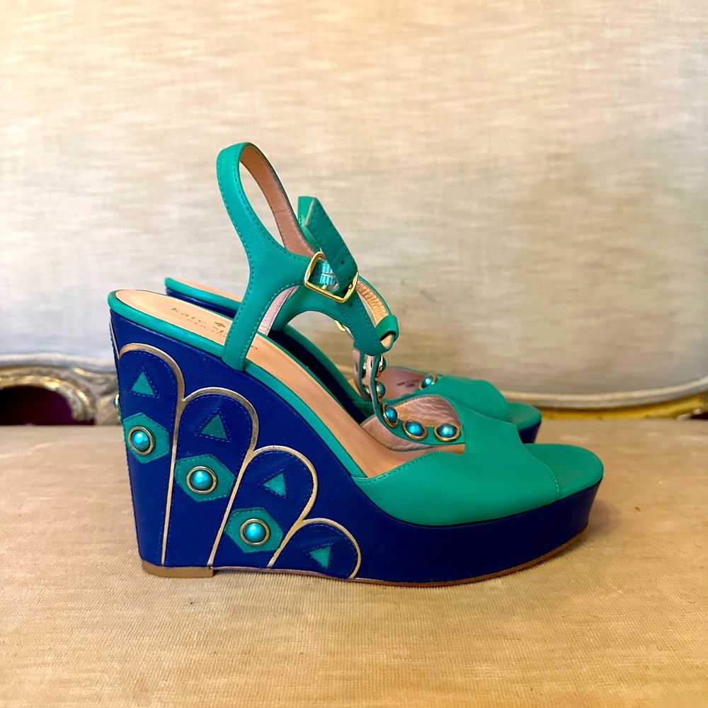 Kate Spade Peacock Wedge